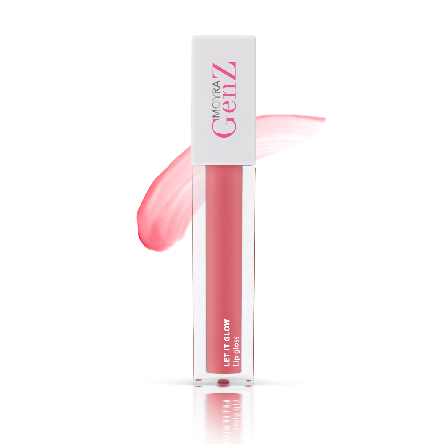 MOYRA GenZ Let it glow lipgloss 04 Flamingo блеск для губ
