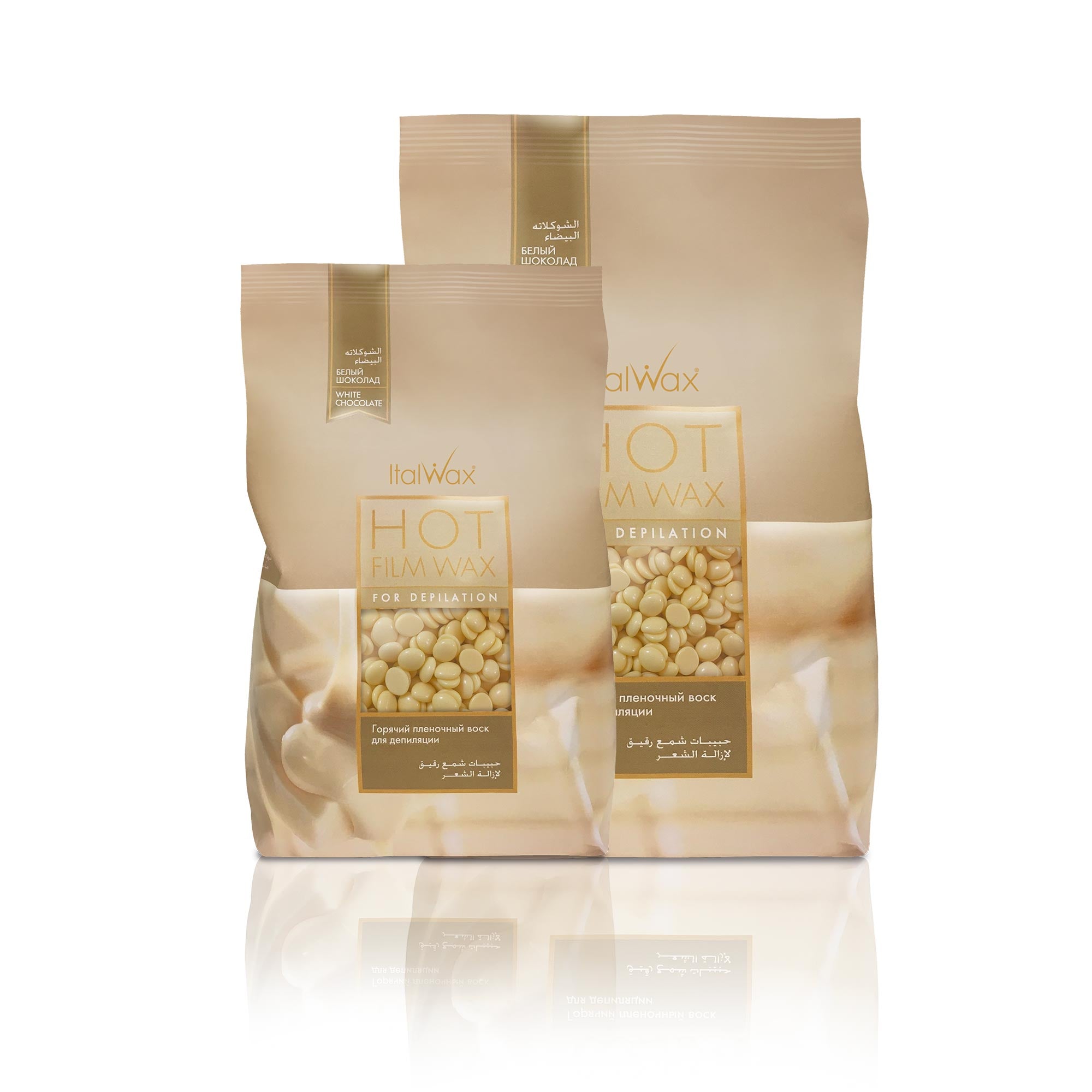 ItalWax KARŠTAS plėvelinis vaškas - BALTOJI ŠOKOLADAS 500 g