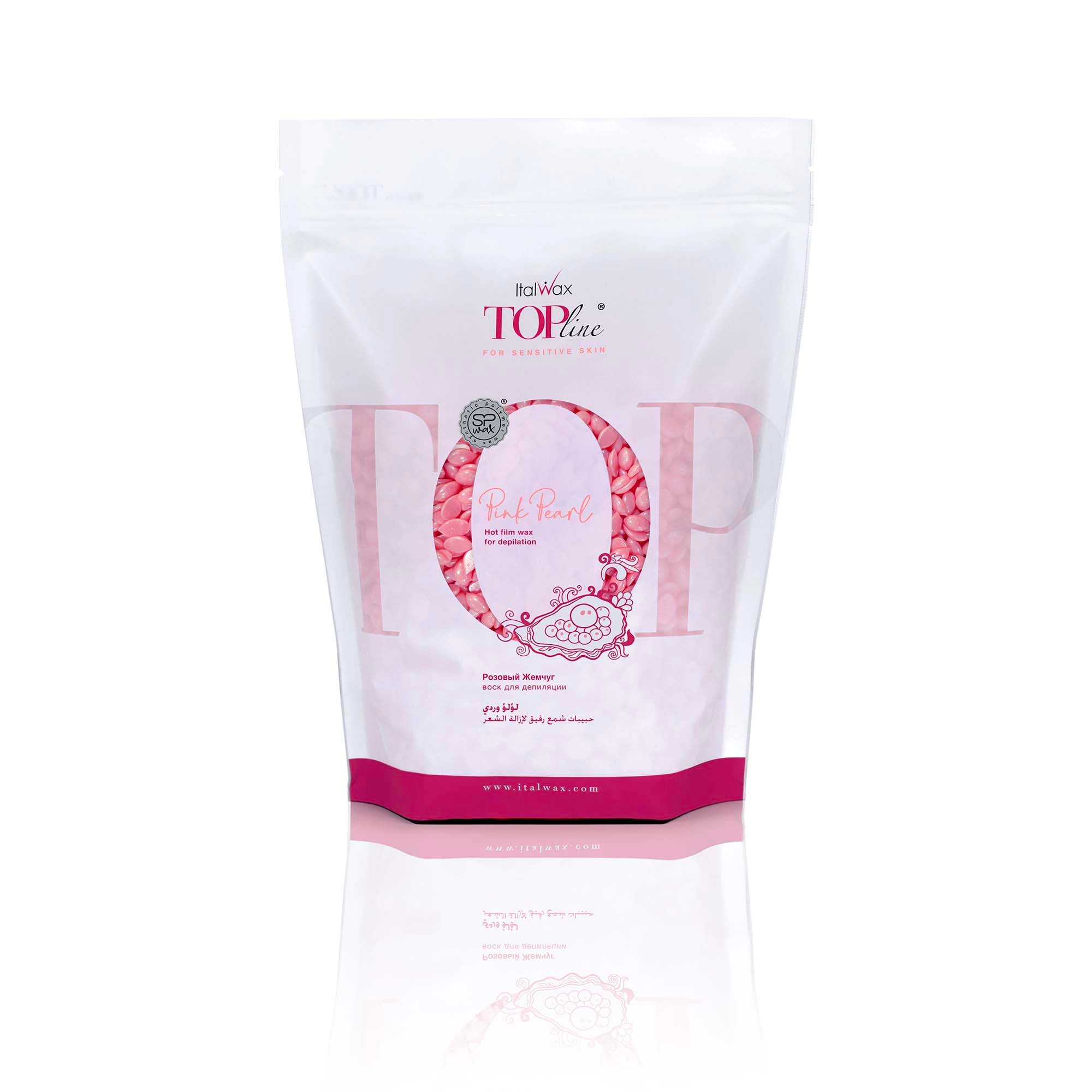 ItalWax TOPline Hot film wax in granules - PINK PEARL 750 gr.
