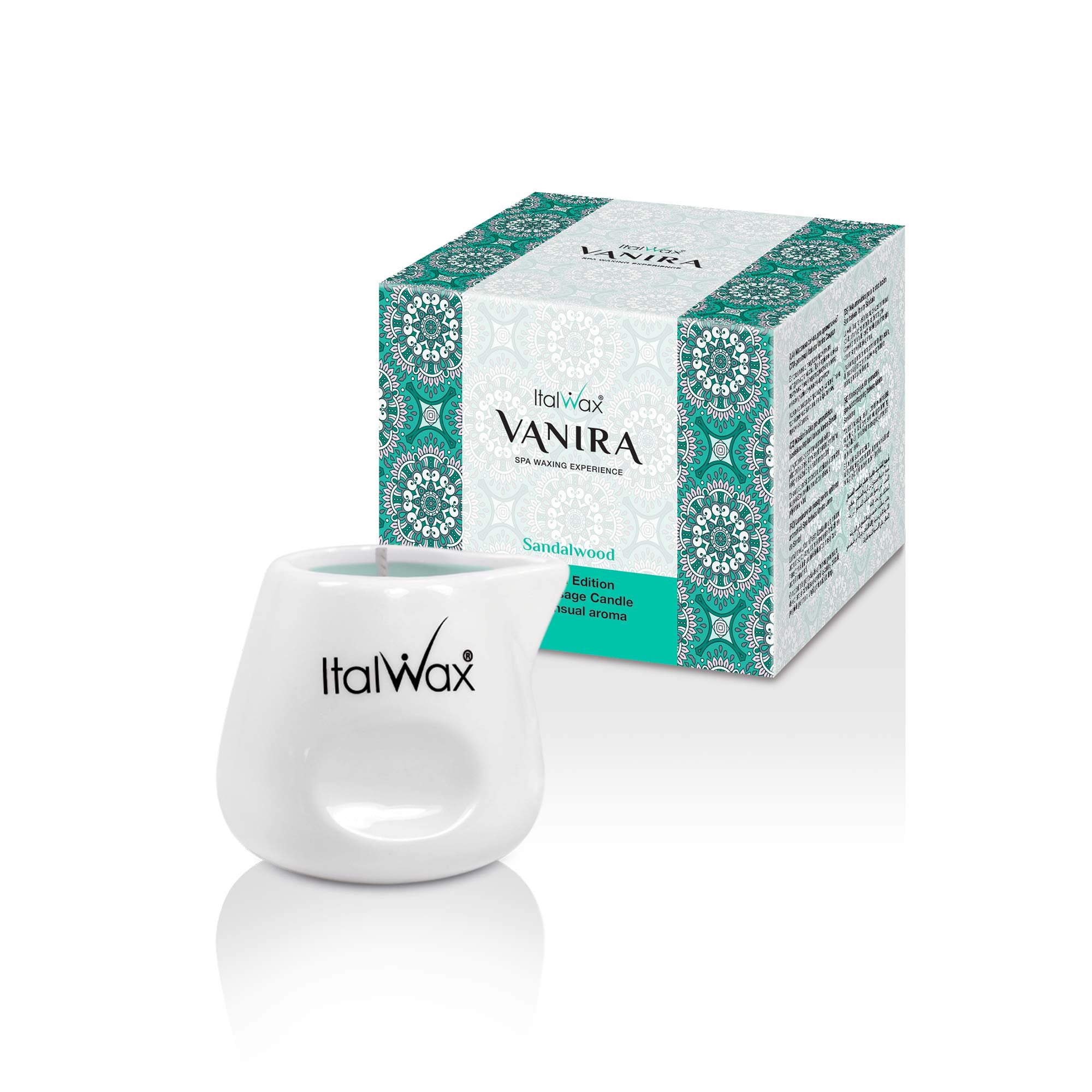 ItalWax VANIRA Свеча ароматическая, SANDALWOOD (сандаловое дерево)