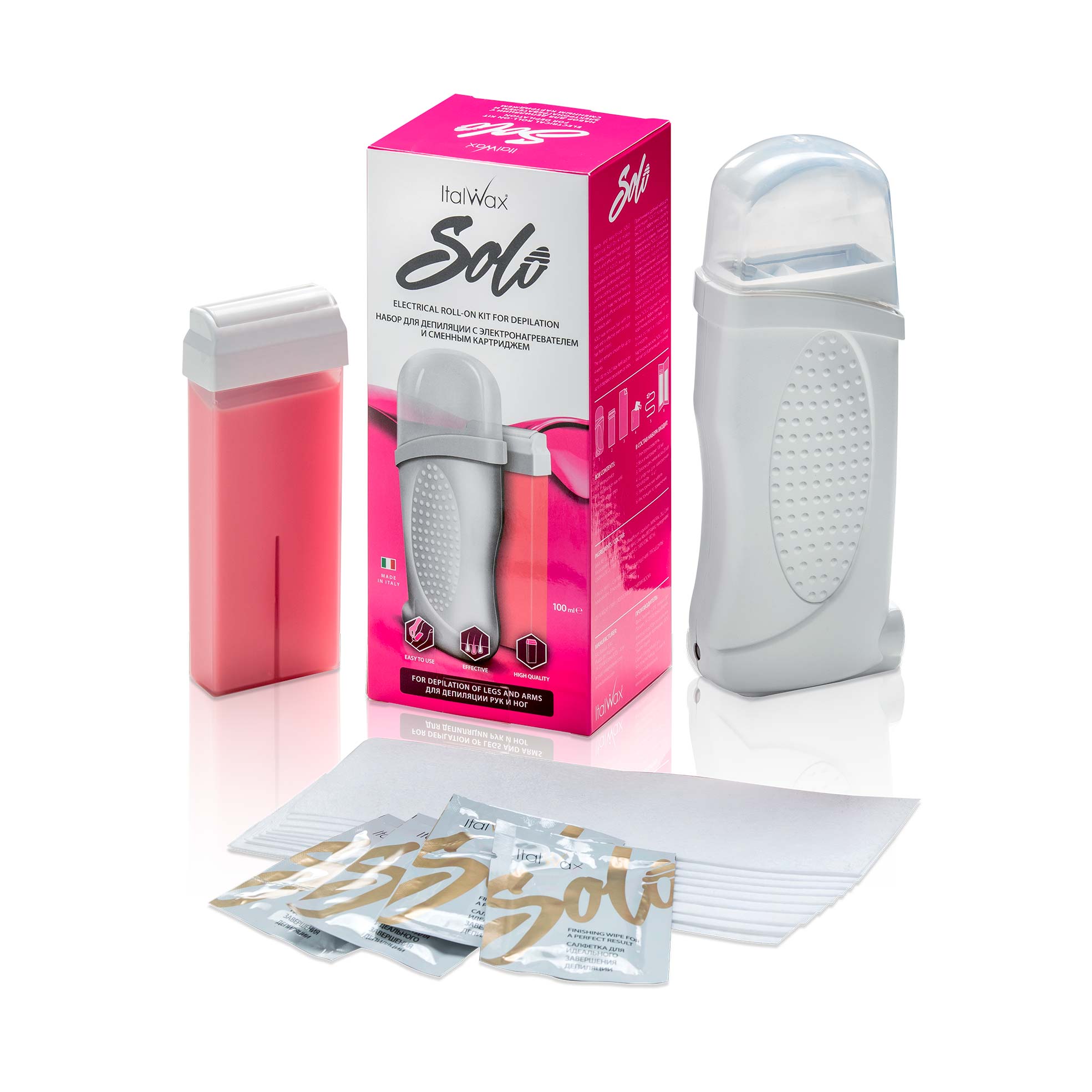 ItalWax SOLO Classic šildytuvas su rožių kasete