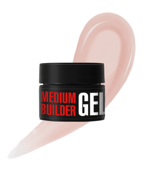 KODI vidutinio tirštumo gelis „Builder Gel“ 20CN, 30 g.