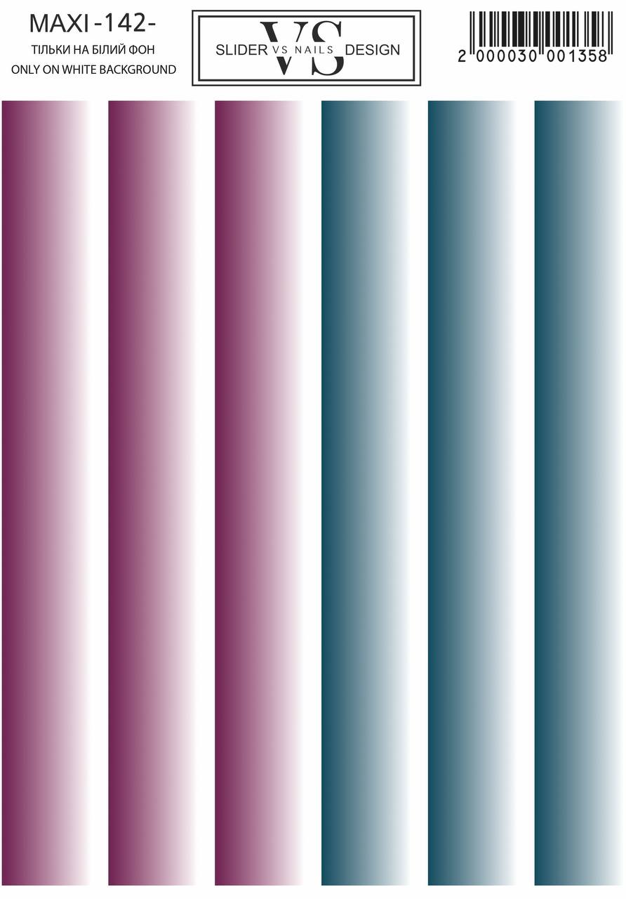VS NAILS Sliders Maxi Nr.142