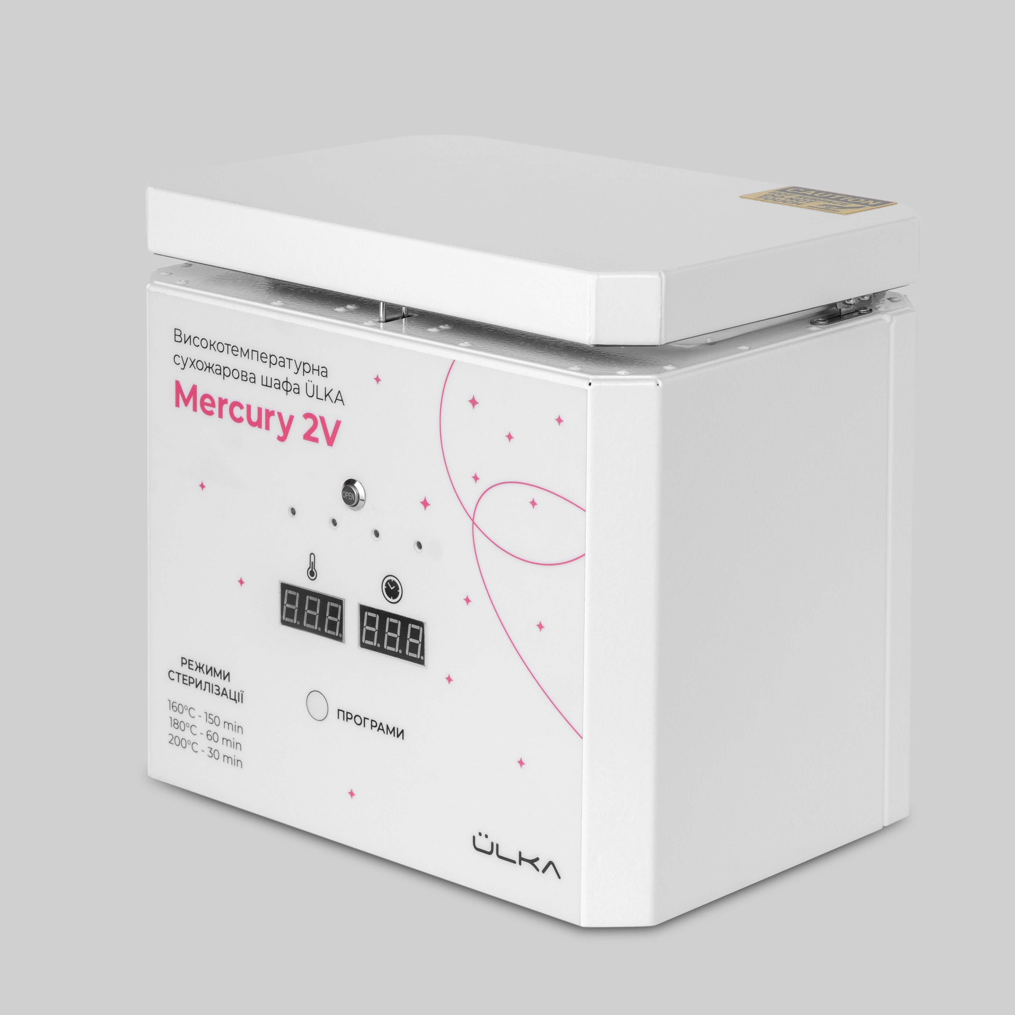 ULKA karšto oro sterilizatorius Mercury 2V