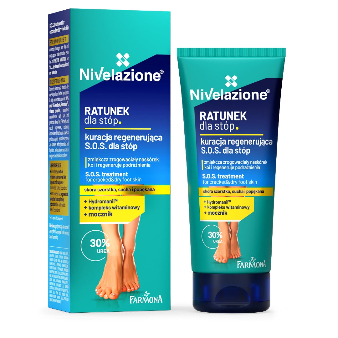 Farmona NIVELAZIONE S.O.S. priemonė sausai ir suskilusiai pėdų odai 50ml