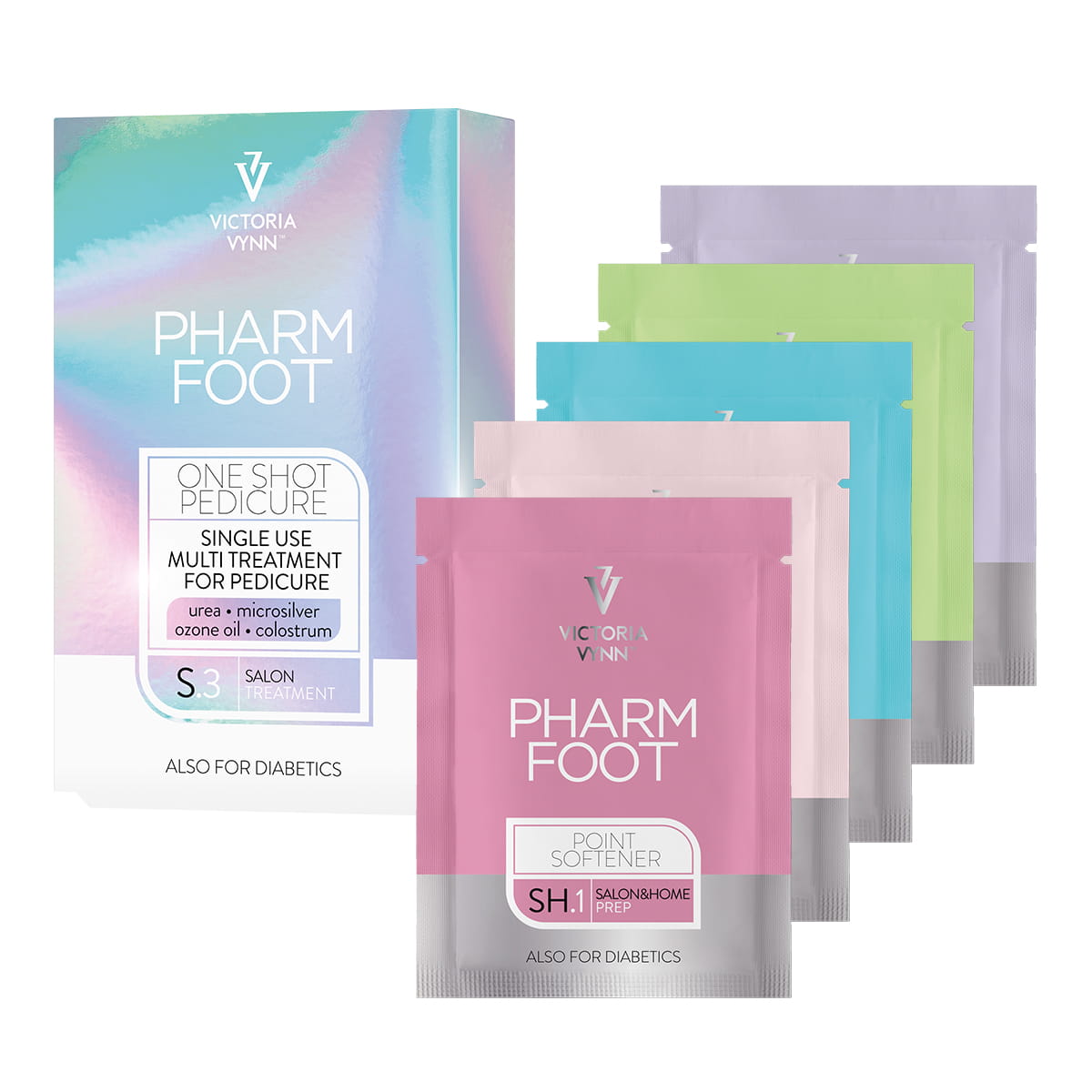 PHARM FOOT Test kit ONE SHOT PEDICURE