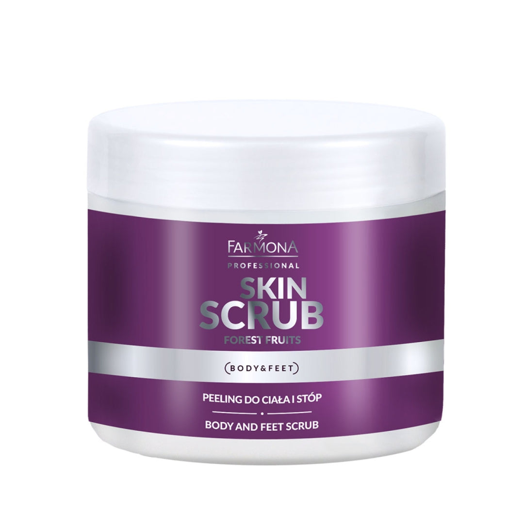 Farmona SKIN SCRUB FOREST FRUITS Body and Foot Scrub with Forest Fruit Extract 500g