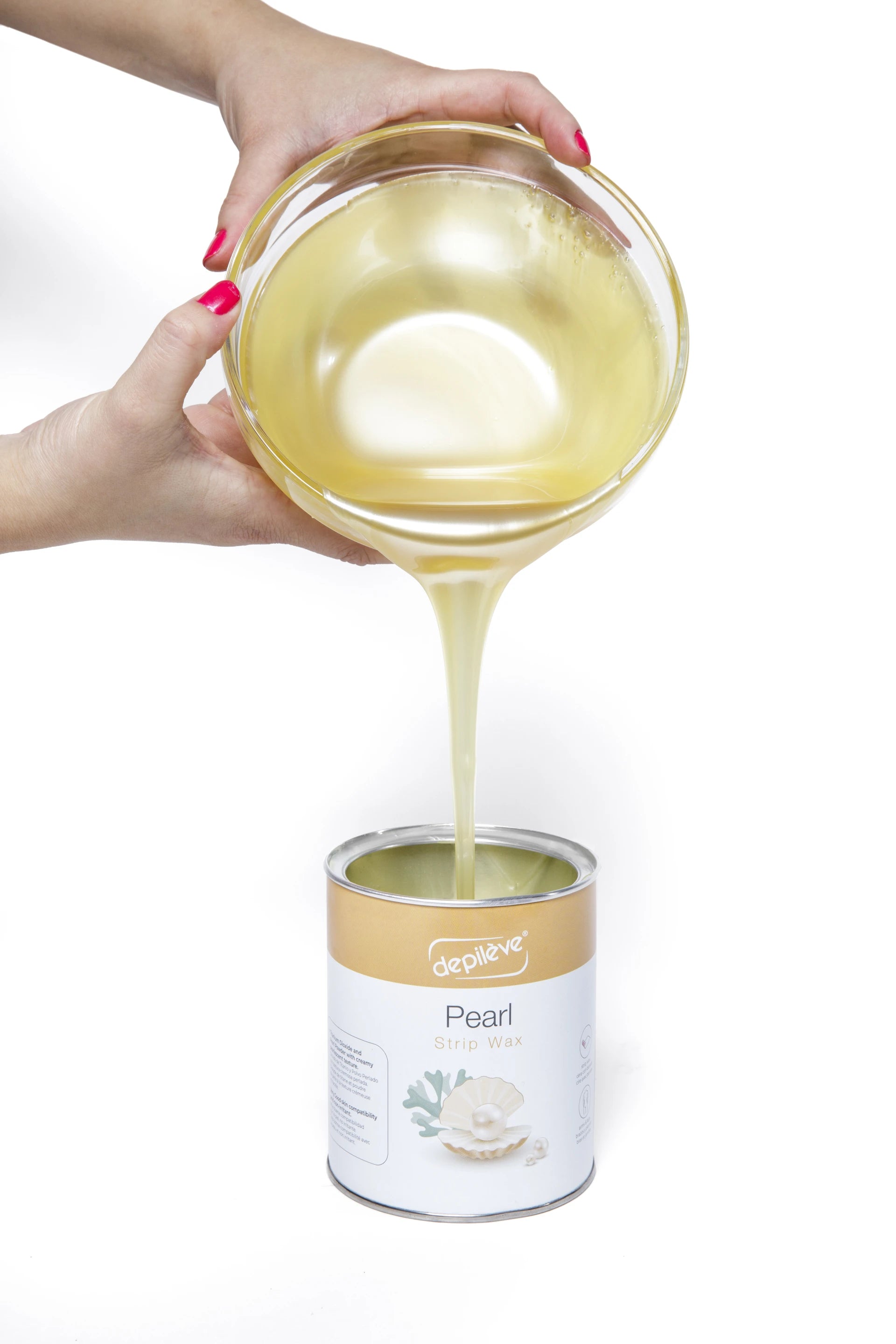 „Depileve PEARL Strip“ vaškas 400 ml indelyje