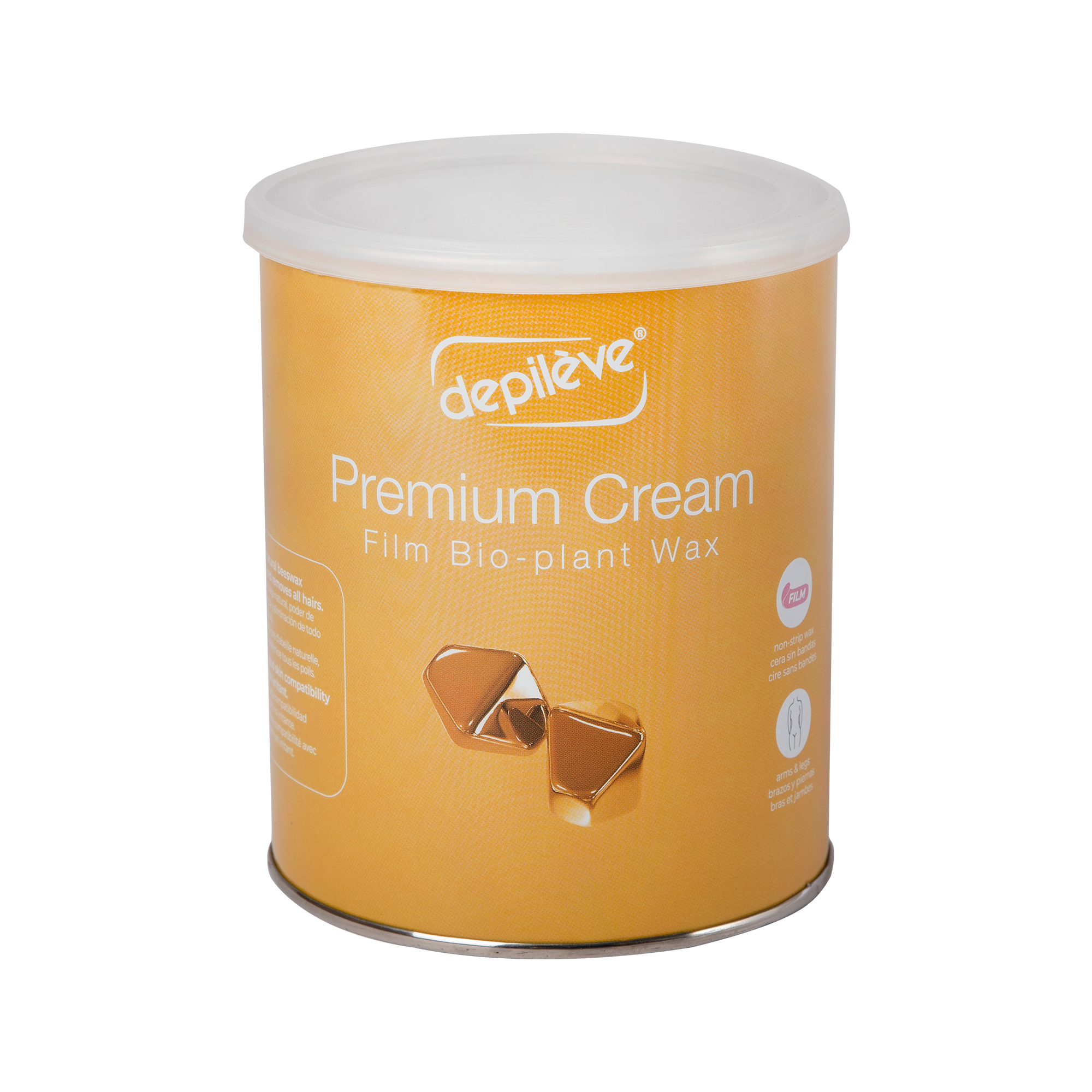 Depileve PREMIUM CREAM Пленочный воск в банке 800 мл