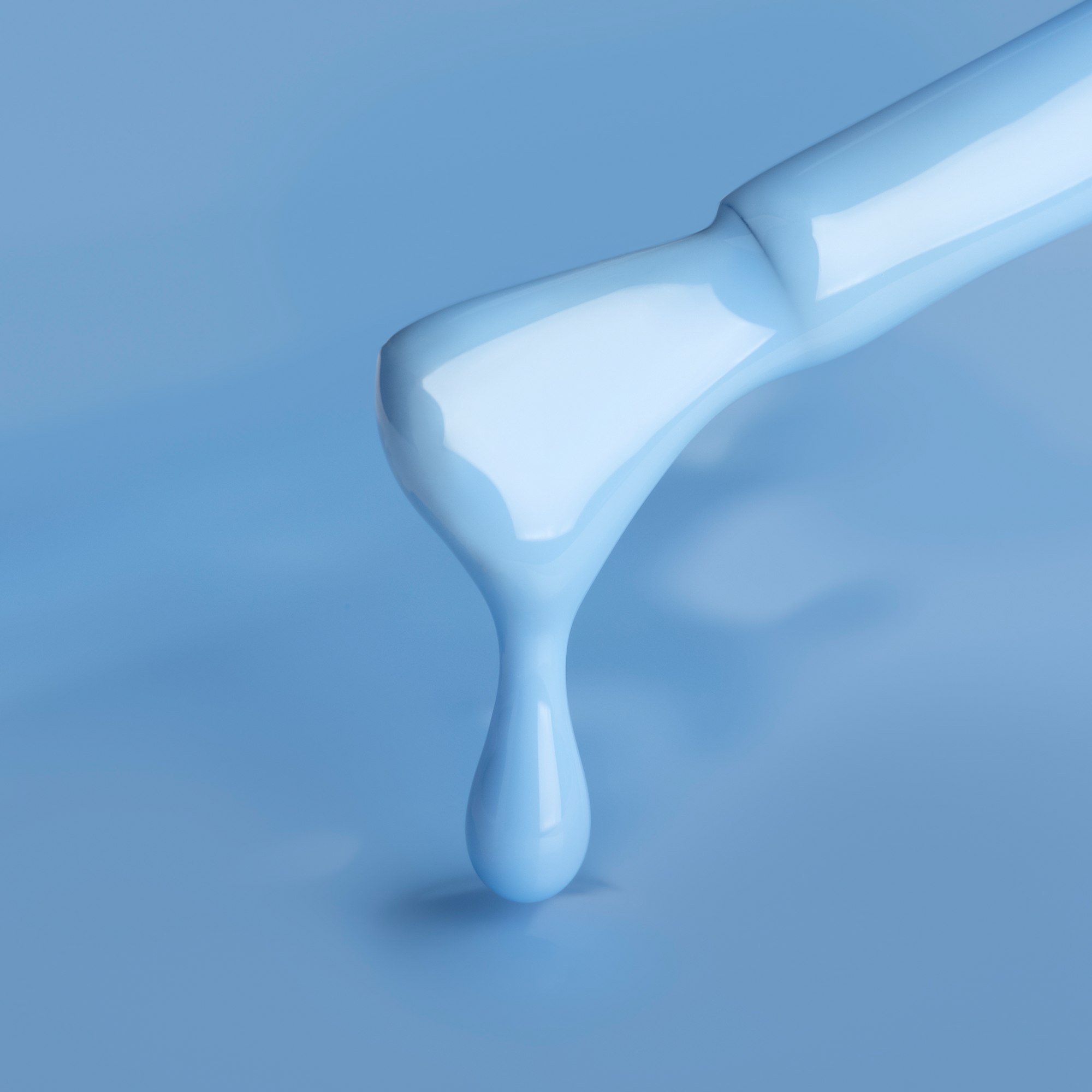 KODI spalvotas guminis pagrindo gelis, mėlynas 7 ml