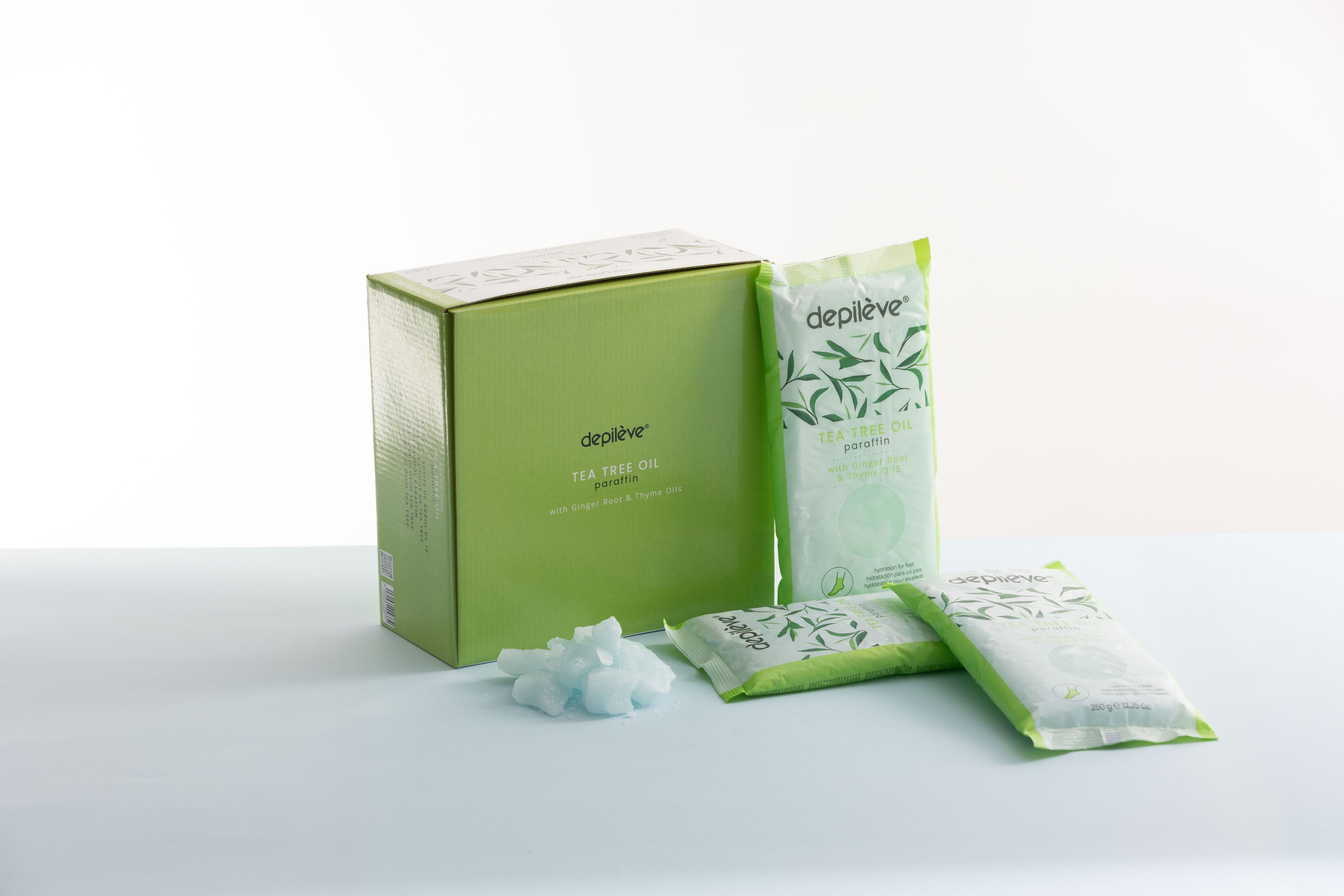 Depileve Parafinas AR ARBATMEDŽIO ALIEJUMI - GAIVINANTIS 350 g