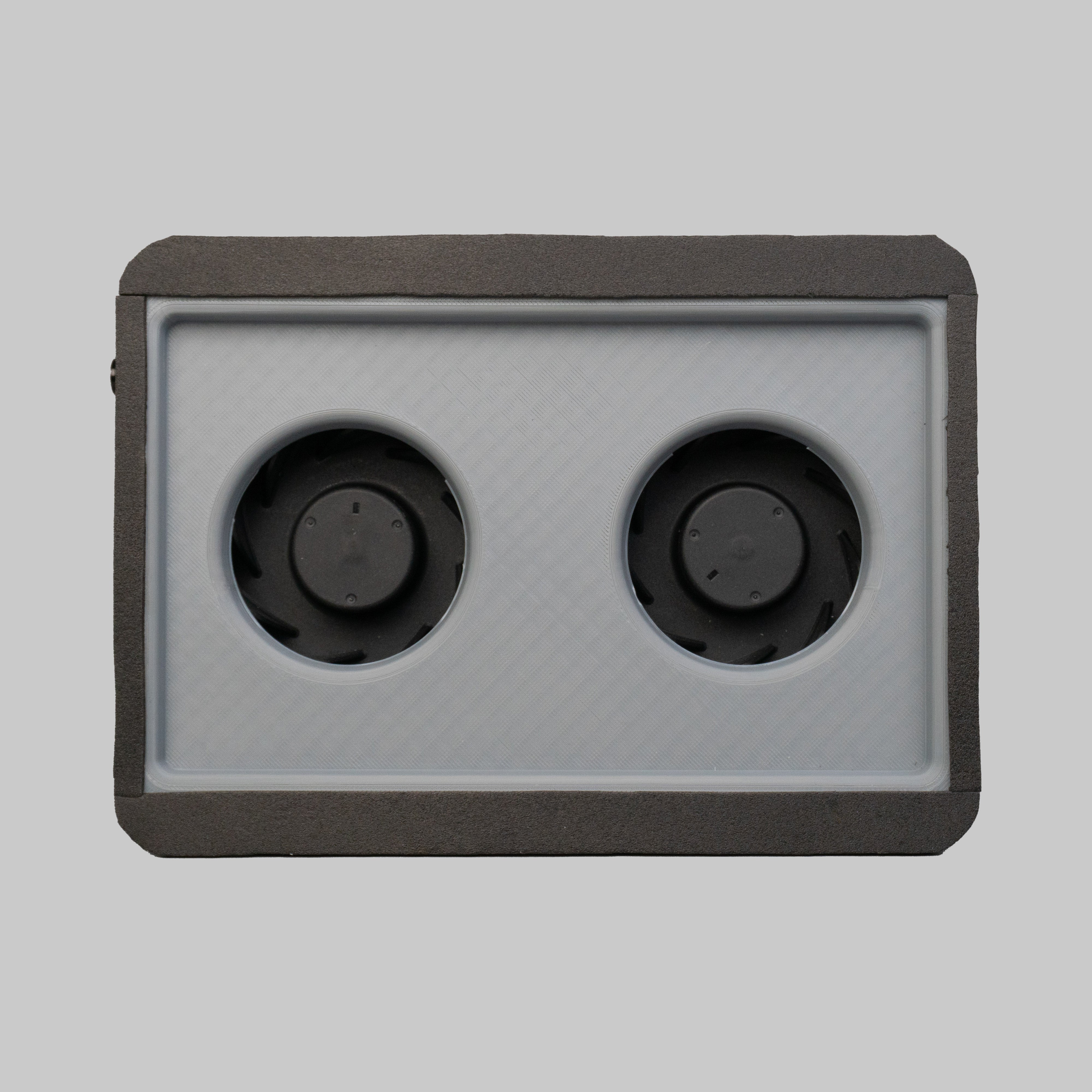 ULKA Įmontuojamas dulkių surinkėjas TORNADO Pilkas