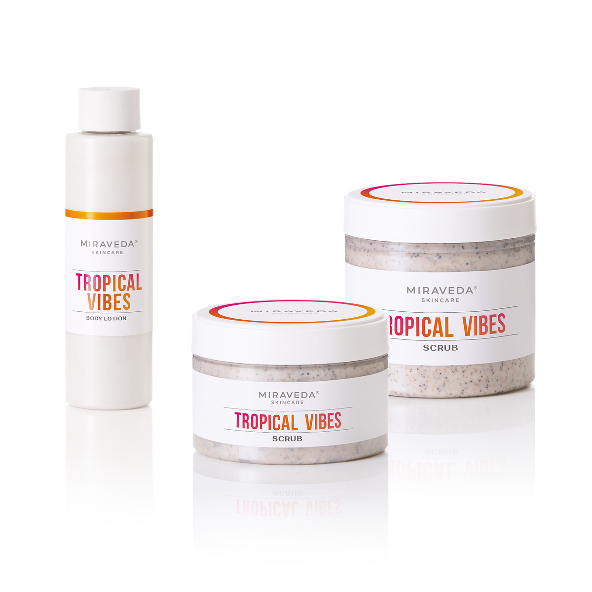 „ItalWax Miraveda“ veido ir kūno šveitiklis „Tropical Vibes“, 400 ml
