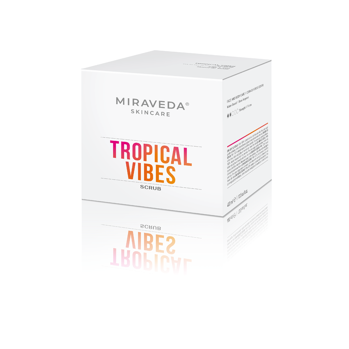 „ItalWax Miraveda“ veido ir kūno šveitiklis „Tropical Vibes“, 400 ml