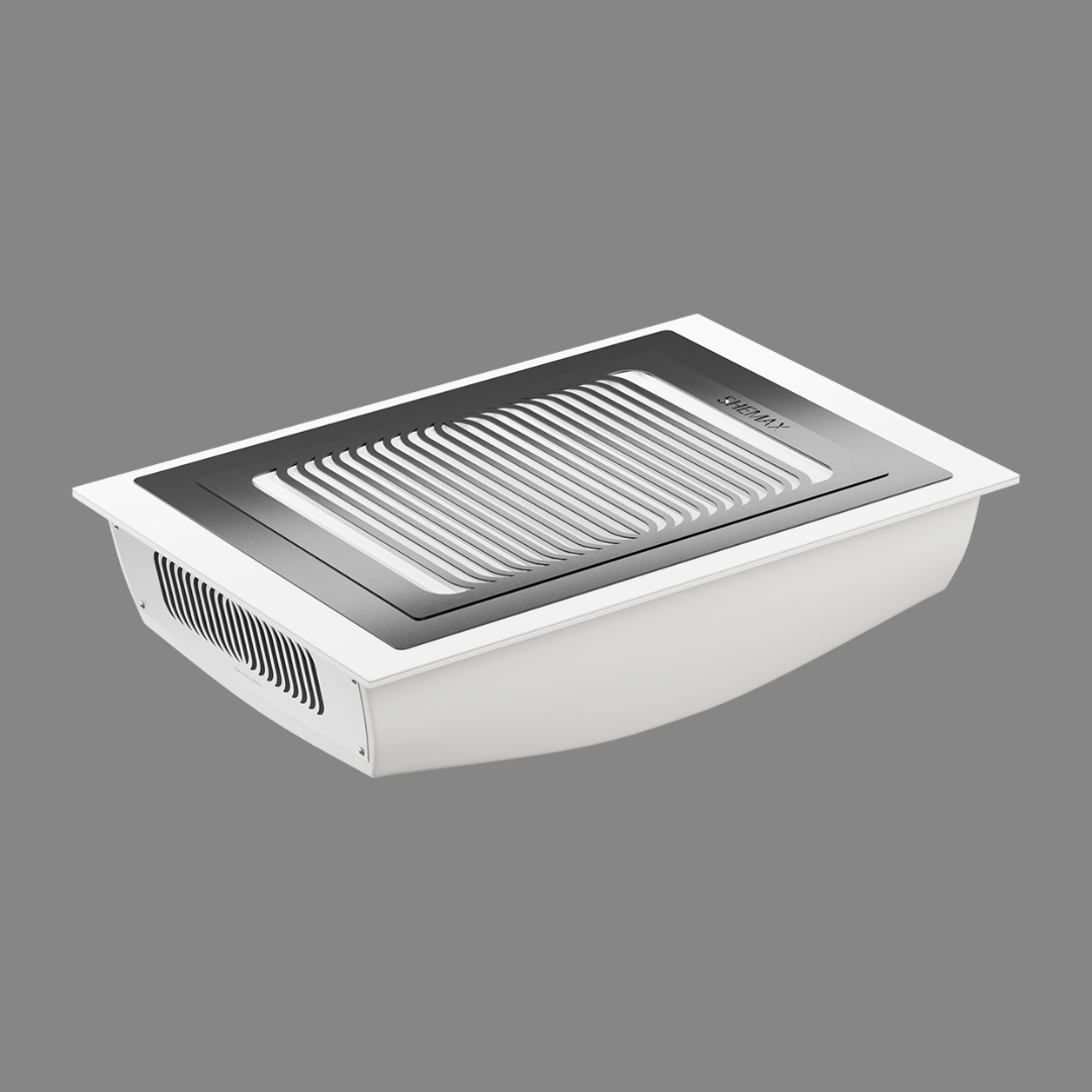 SheMax Smart V-PRO White Built-in Professional Manicure Dust Collector