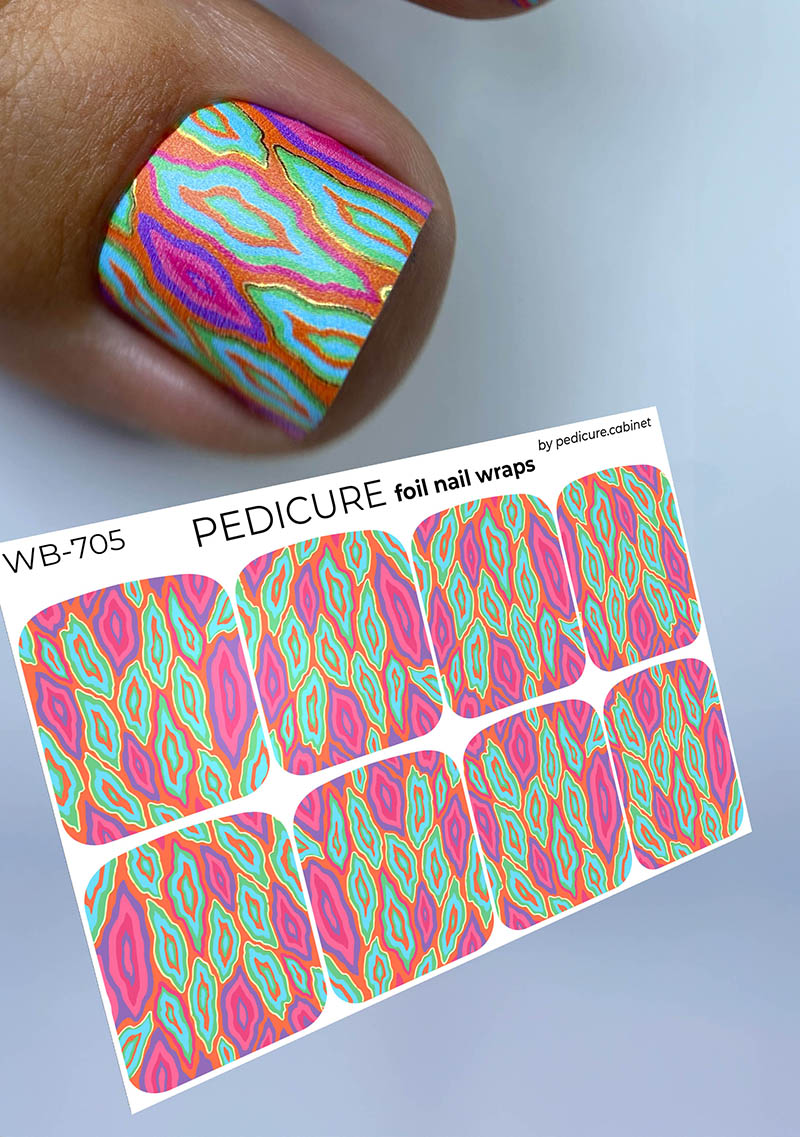 Pedikiūro spintelė pedikiūro plėvelė su auksine folija [WB-705] Didelė