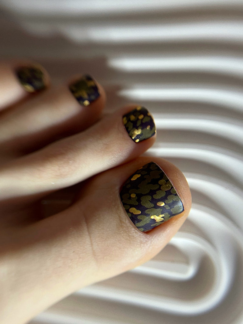 Pedikiūro spintelė pedikiūro plėvelė su auksine folija [WR-902]