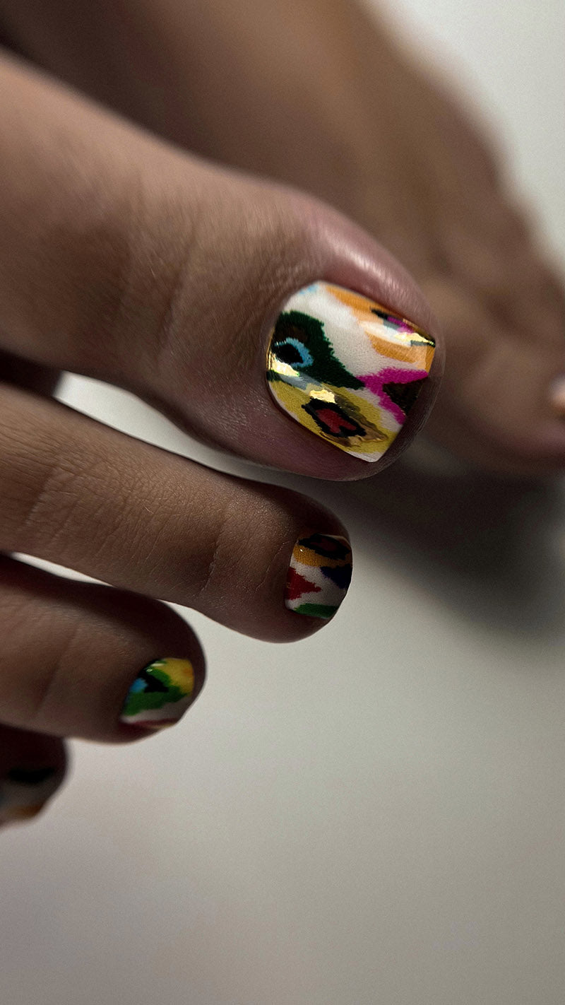 Pedikiūro spintelė pedikiūro plėvelė su auksine folija [WR-908]