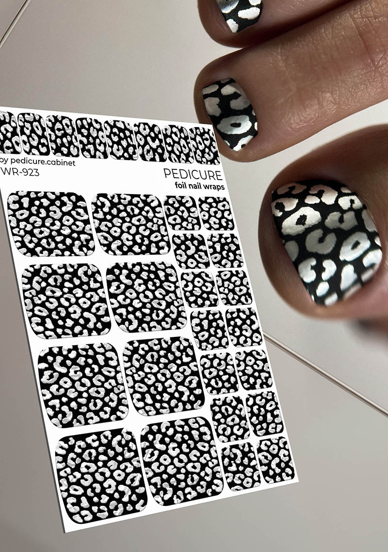 Pedikiūro spintelė pedikiūro plėvelė su sidabro folija [WR-923]