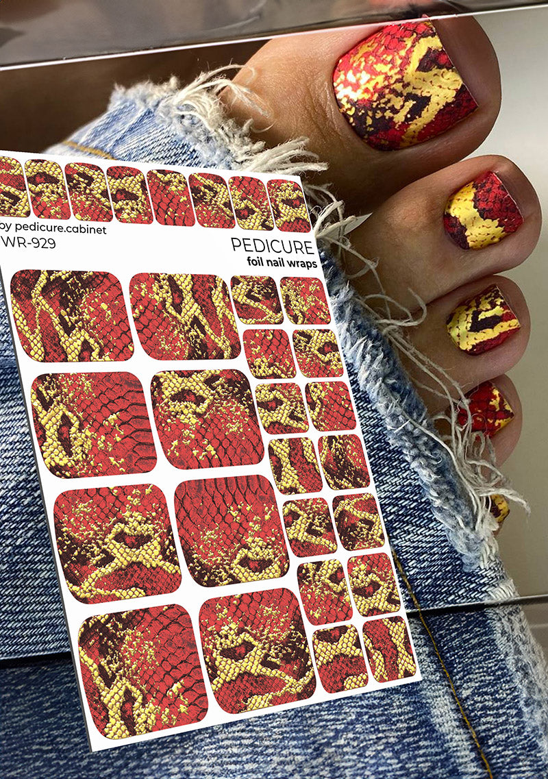 Pedikiūro spintelė su pedikiūro plėvele ir auksine folija [WR-929]