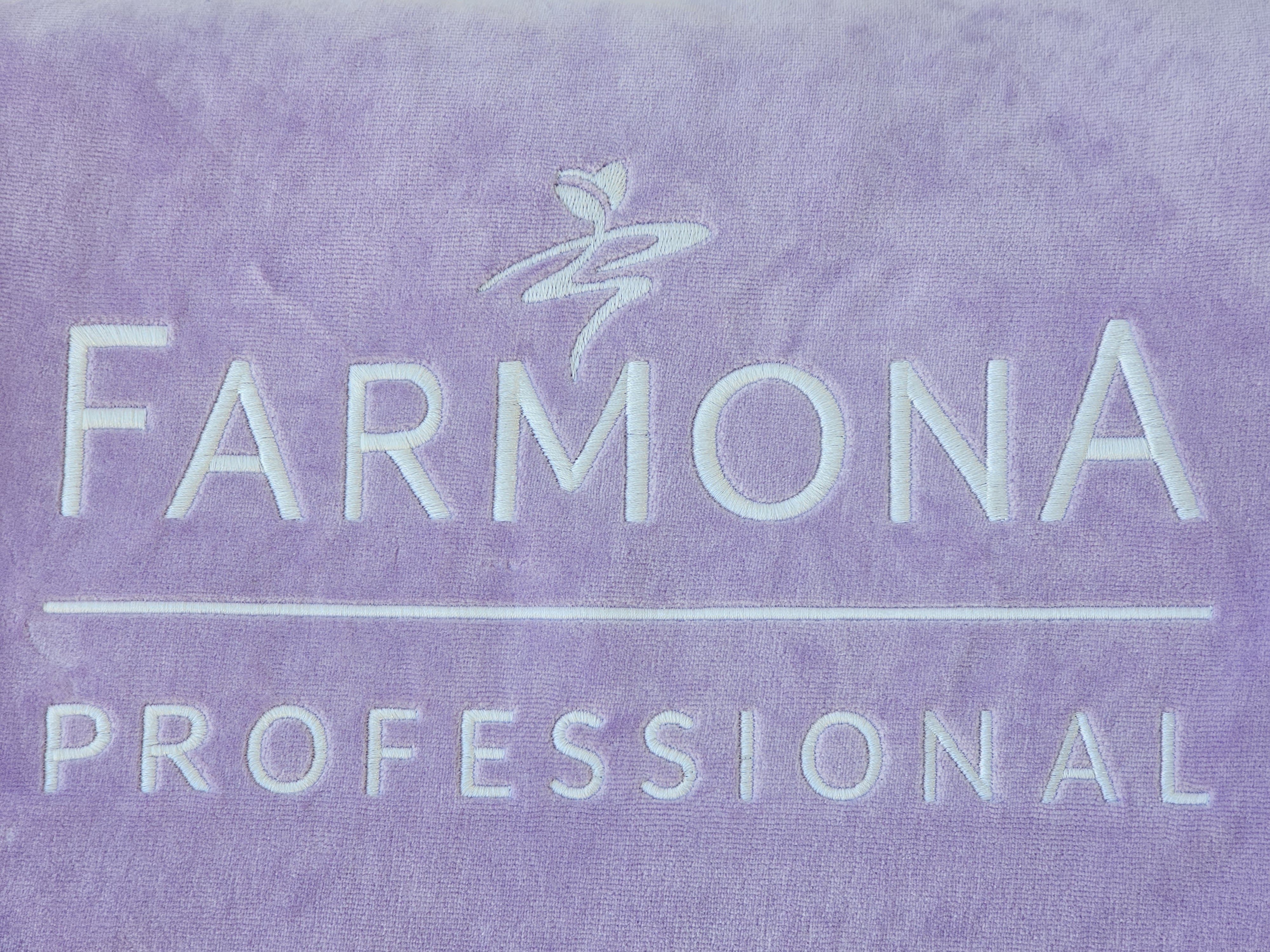 Farmona chaise longue cover with elastic, purple