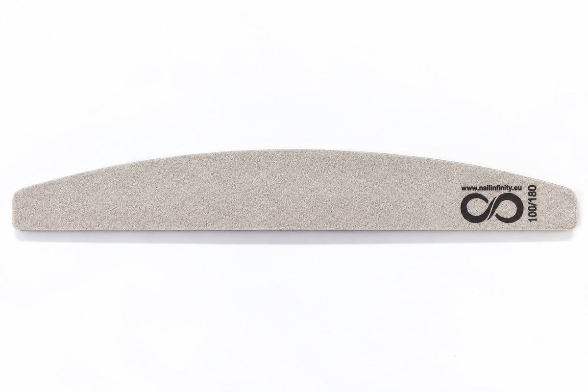 Nailinfinity Half-Moon Nail File 100/180 - 1 pc.