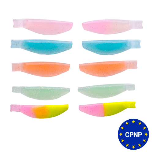 ZOLA spalvų purslų formos blakstienų laminavimui