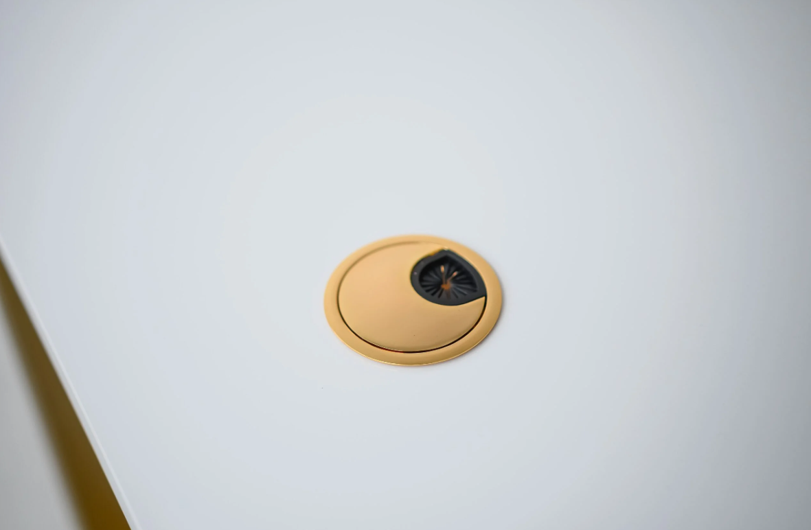 Afinia Nagų priežiūros stalas Art Deco X Auksas su įmontuotu dulkių surinkėju NDC 2000