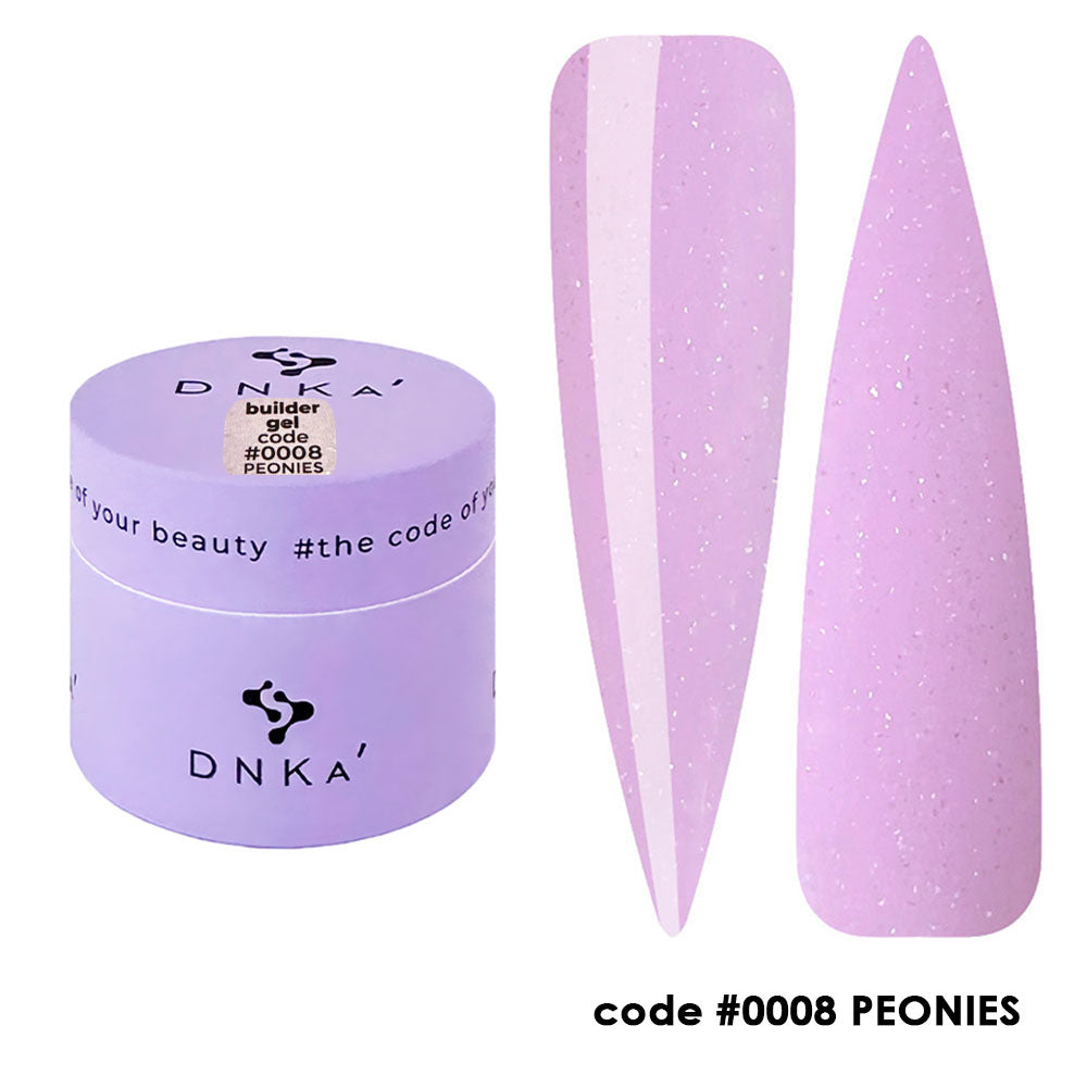 0008 DNKa' Statytojo gelis Bijūnų žėrėjimo kolekcija - 30ml