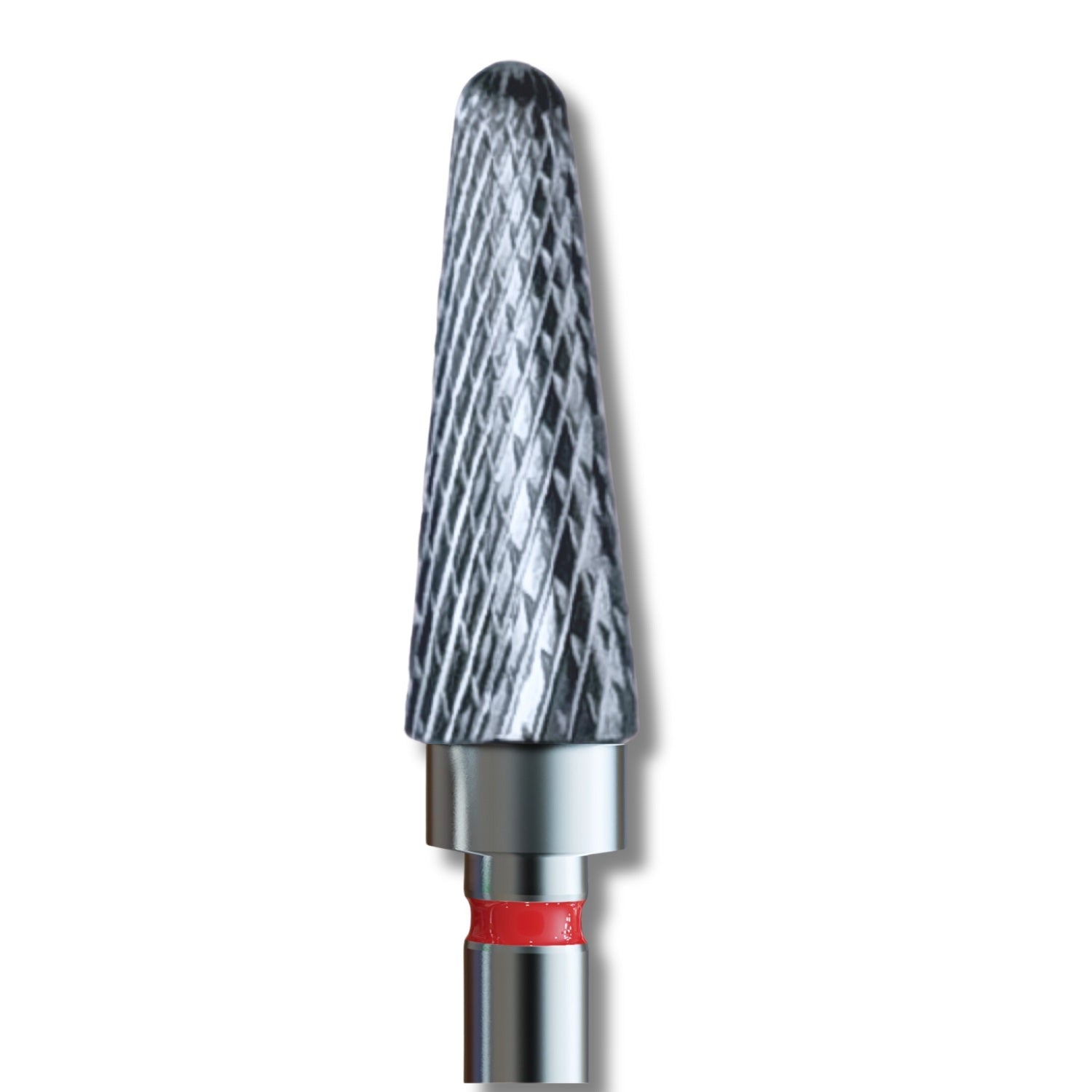 IQ NAGAI Kietojo dildė (Karbidinė) geliui, akrilui ir geliniam lakui šalinti raudona 050 [200.140.050]