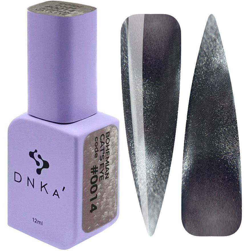 0014 Spalvotas Gelinis Nagų Lakavimas Bohemiško Katino Akies Kolekcija 12ml