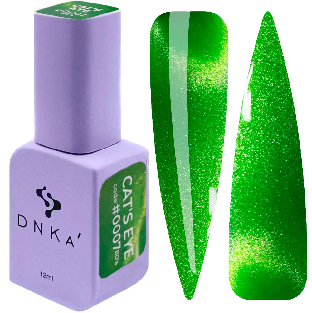 0007 Color Gel Polish DNKa' 80's Cat Eye Collection