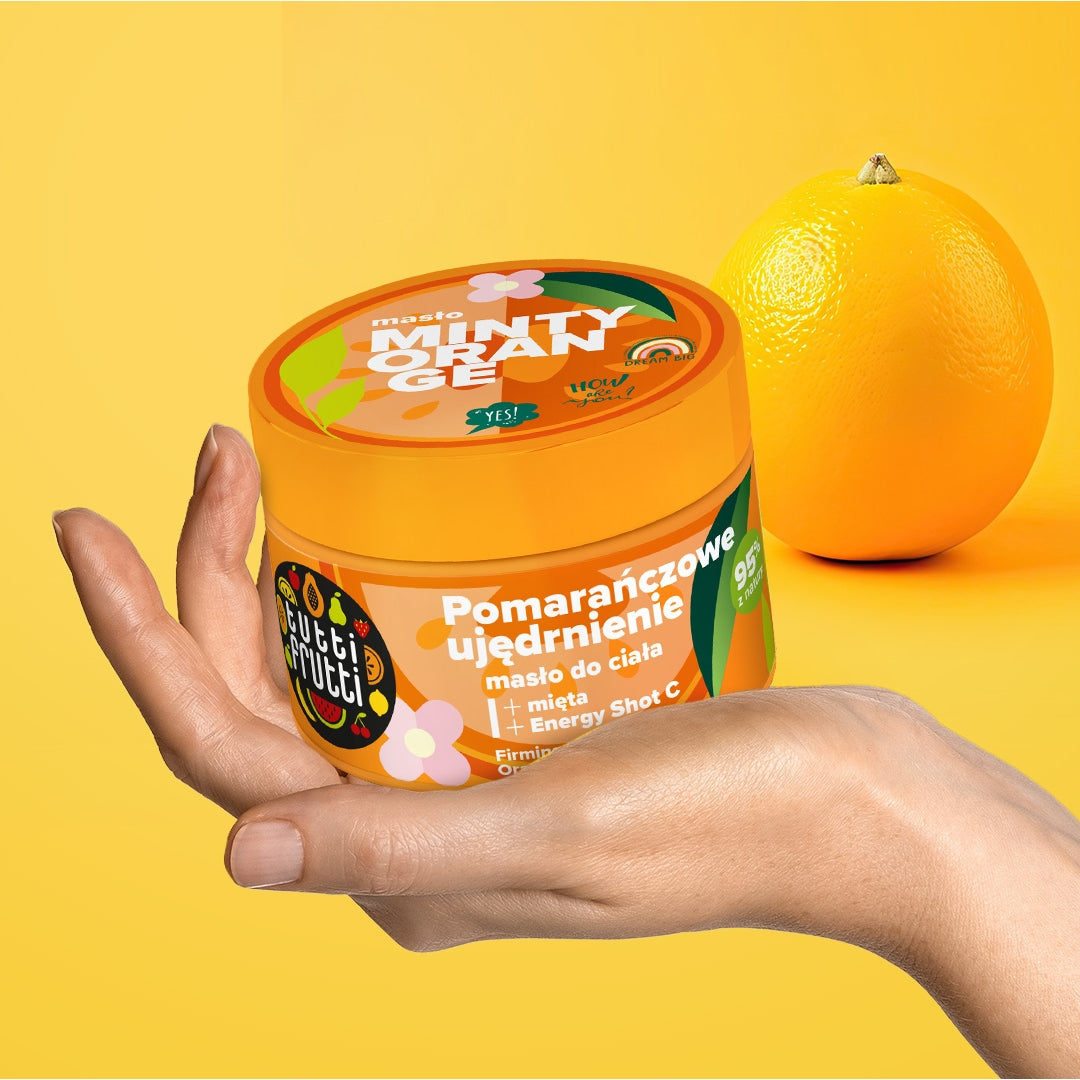 Farmona TUTTI FRUTTI Stiprinamasis kūno sviestas apelsinas ir pipirmėtė 200ml