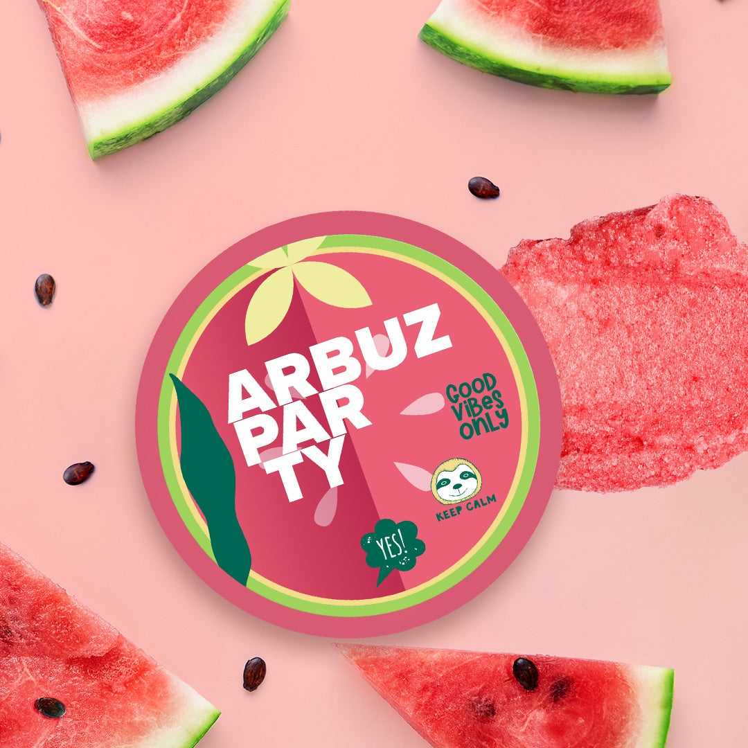 Farmona TUTTI FRUTTI Drėkinamasis cukraus šveitiklis Arbūzas ir verbena 300g