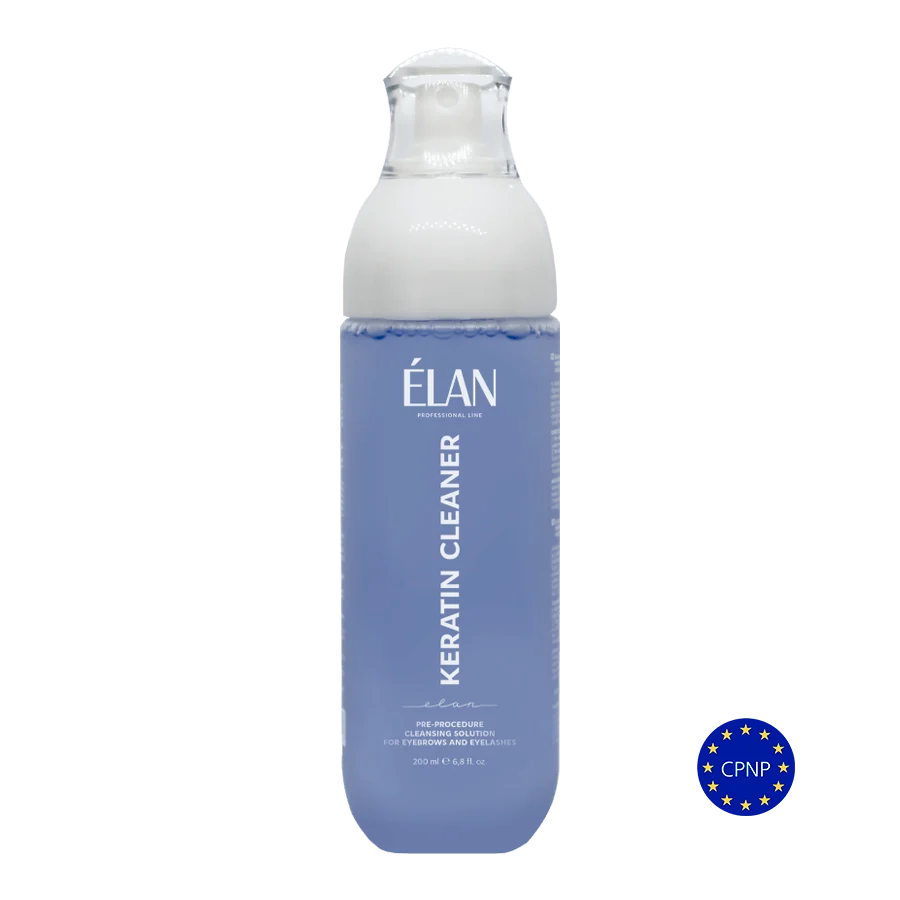 ELAN blakstienų ir antakių dažų fiksavimo skystis su keratinu ir saulėgrąžų sėklų aliejumi „Colour Fixing Fluid 2.0“, profesionali linija, 100 ml