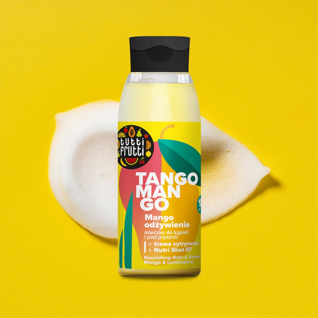Farmona TUTTI FRUTTI Maitinantis vonios ir dušo pienelis Mango ir citrinžolė 400ml