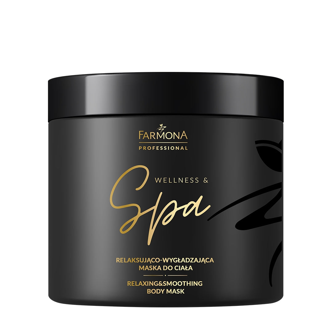 „Farmona WELLNESS&SPA“ atpalaiduojanti ir odą išlyginanti kūno kaukė, 500 ml