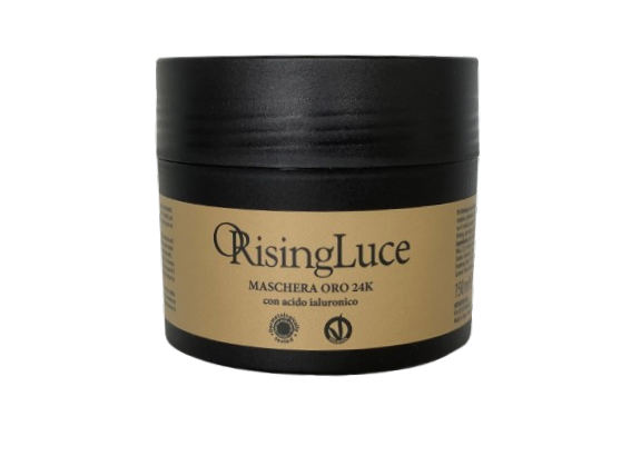 „ORising“ plaukų kaukė „24K GOLD Luce“ su hialurono rūgštimi, 150 ml