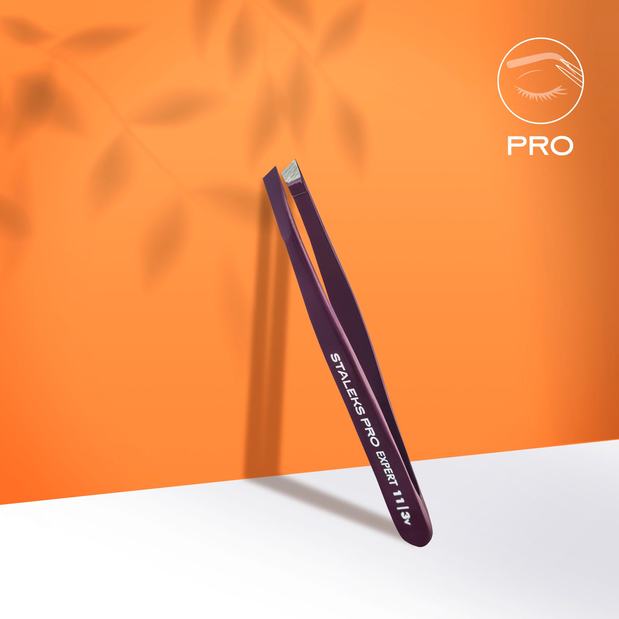 STALEKS Eyebrow Tweezers EXPERT Purple [TE-11/3V]