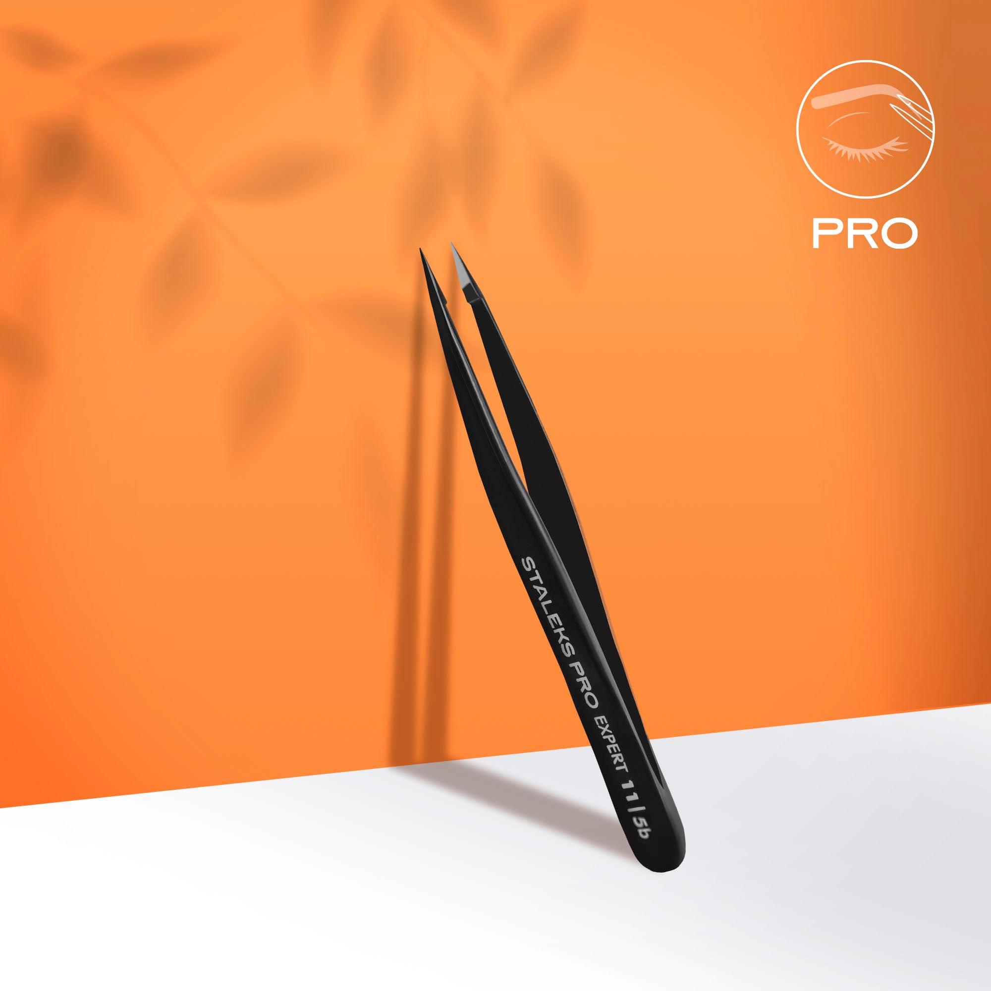 STALEKS Пинцет для бровей EXPERT [TE-11/5B]