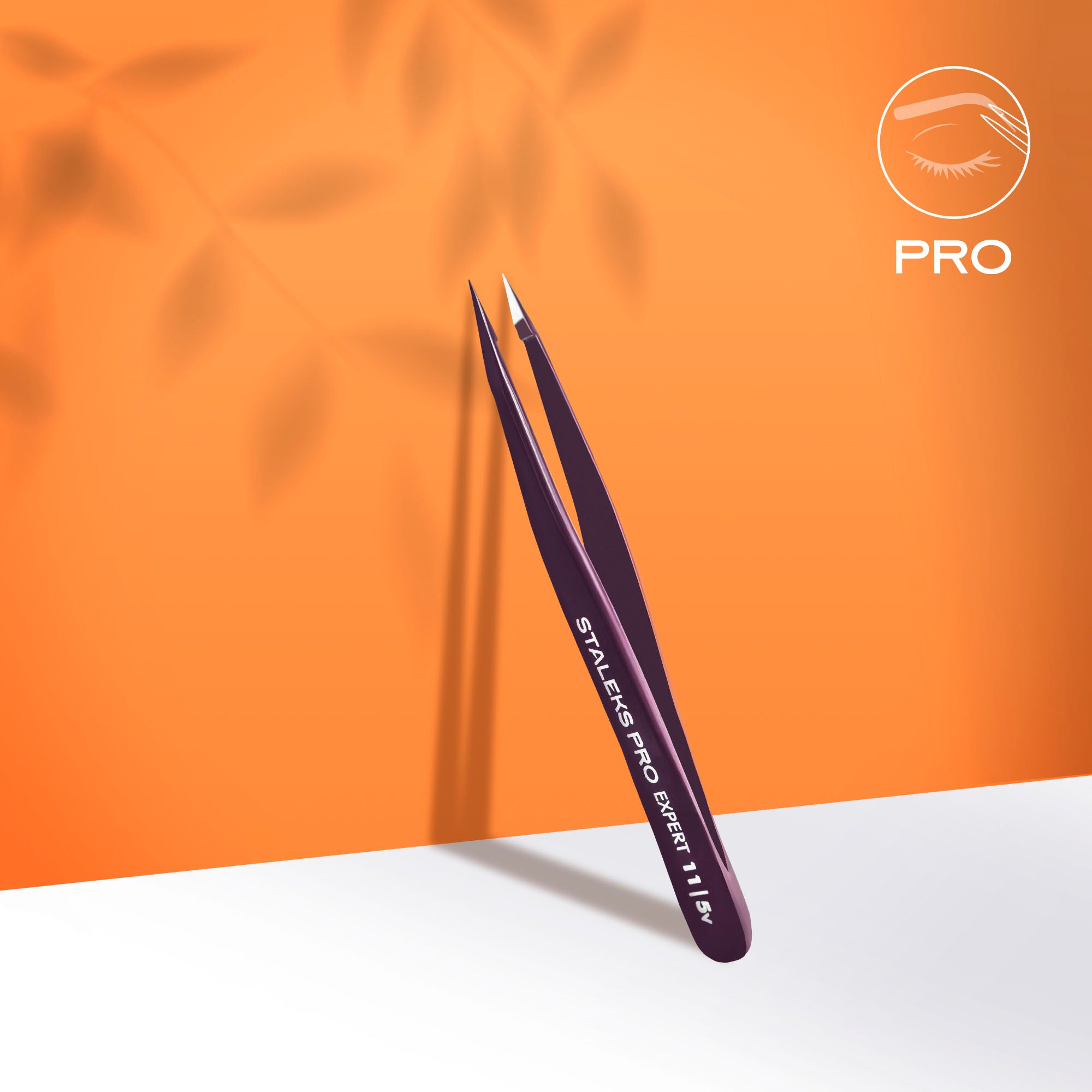 STALEKS Eyebrow Tweezers EXPERT Purple [TE-11/5V]