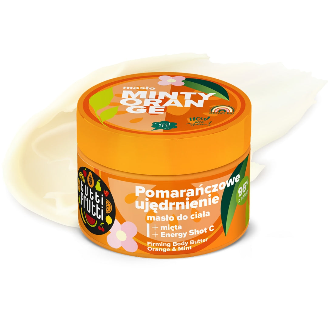 Farmona TUTTI FRUTTI Stiprinamasis kūno sviestas apelsinas ir pipirmėtė 200ml