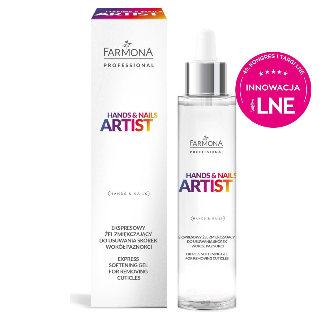 Farmona RANKŲ IR NAGŲ MEISTRĖ Minkštinantis gelis nagų odelėms šalinti 50 ml.