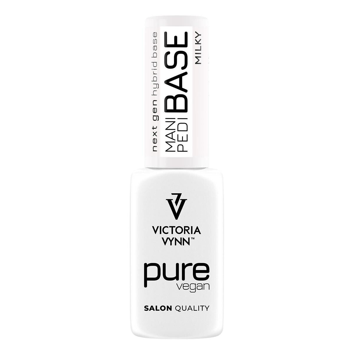 PURE VEGAN Mani&Pedi БАЗА Milky, 8мл