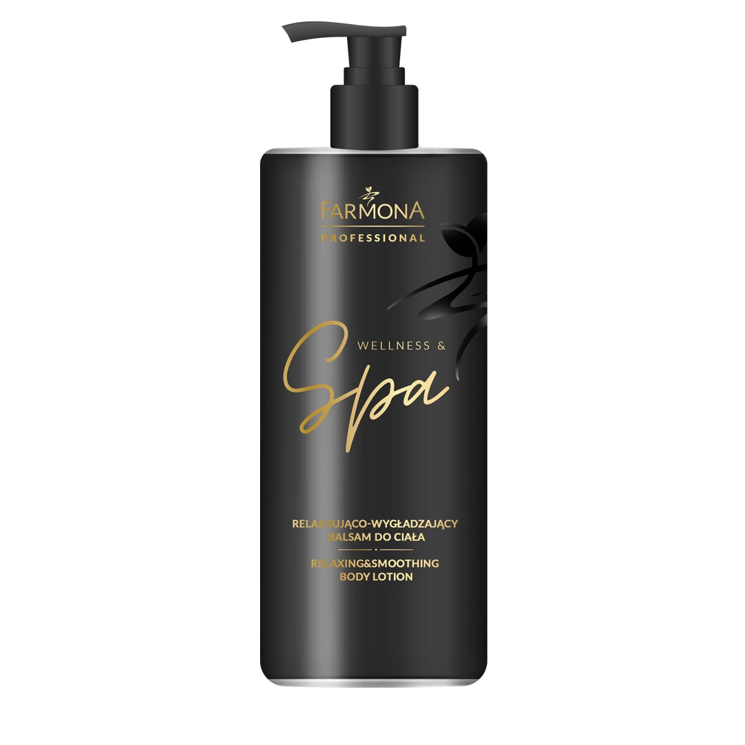 „Farmona WELLNESS&SPA“ atpalaiduojantis ir odą išlyginantis kūno losjonas, 500 ml