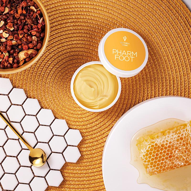 PHARM FOOT Ointment for foot, hand, and body care with manuka honey, RICH BALM, 75ml