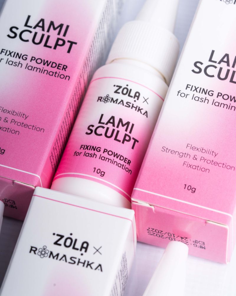 ZOLA Setting Powder for Eyelash Laminating LamiSculpt 10 g