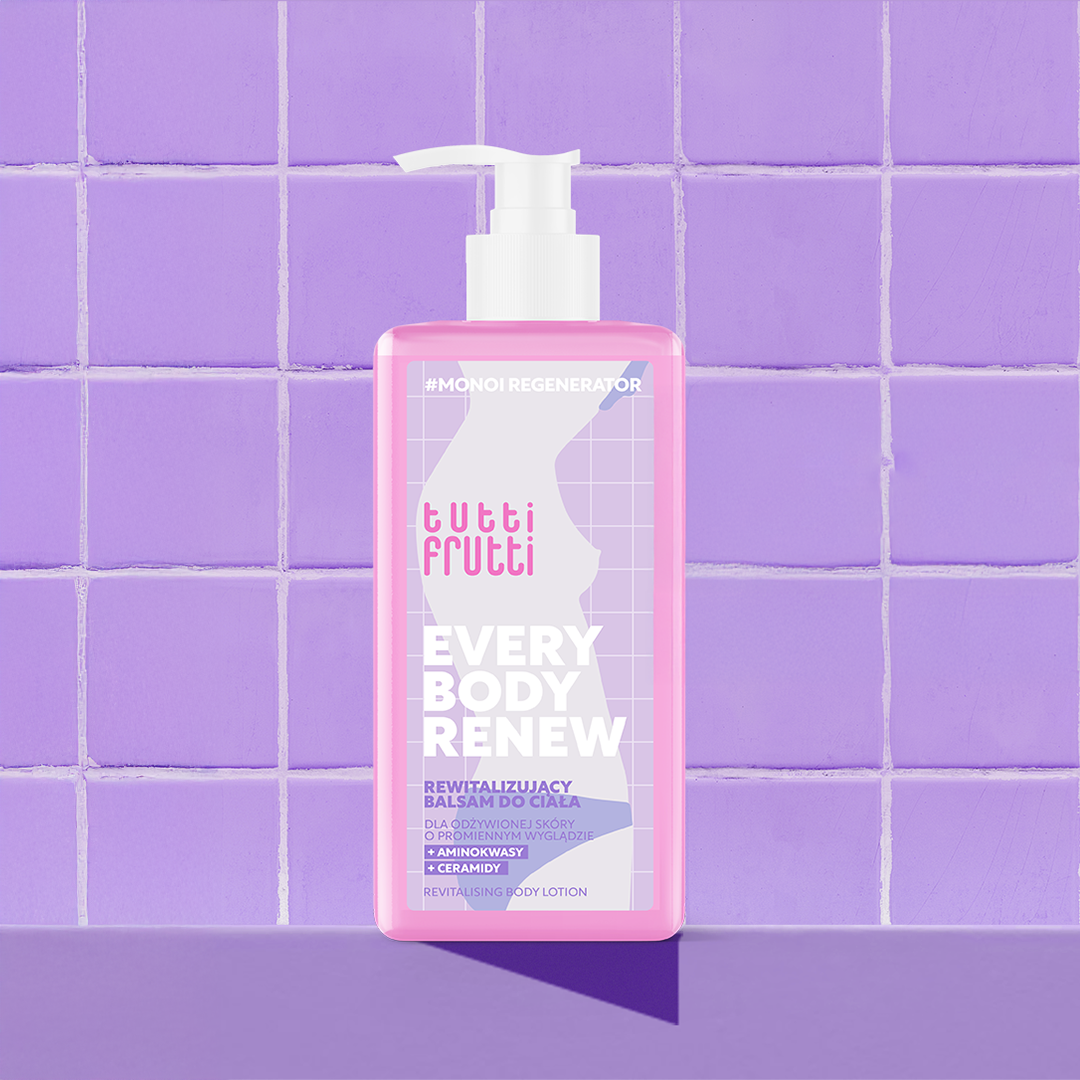 Farmona TUTTI FRUTTI MonoiRegenerator rejuvenating body lotion with amino acids and ceramides, 250 ml