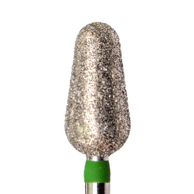 KMIZ Dimantinė freza lašo žalios spalvos 060 [118181]