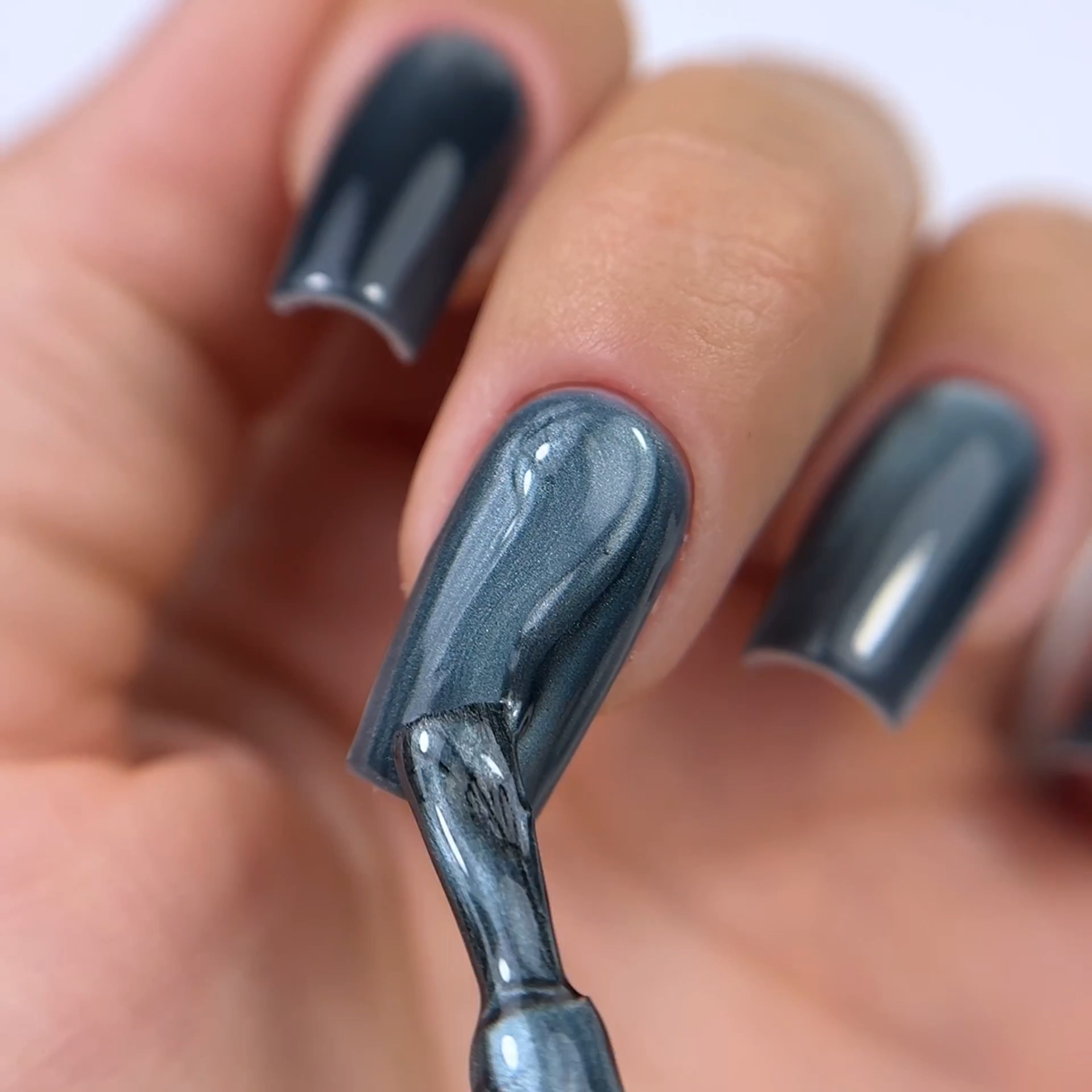 739 „Semilac“ UV gelinis lakas „Teal Jelly Gloss“, 7 ml